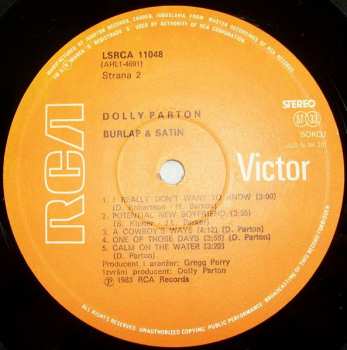 LP Dolly Parton: Burlap & Satin