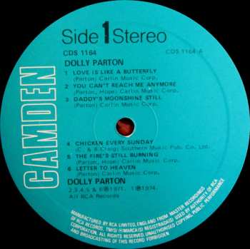 LP Dolly Parton: Dolly Parton