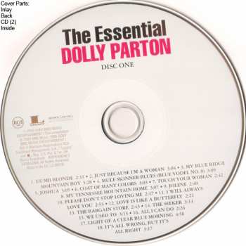 2CD Dolly Parton: The Essential Dolly Parton