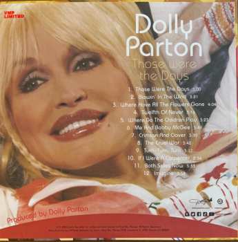 LP Dolly Parton: Those Were The Days CLR