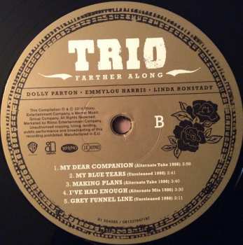 2LP Emmylou Harris: Trio: Farther Along