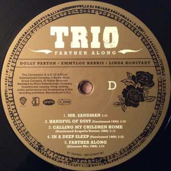 2LP Emmylou Harris: Trio: Farther Along