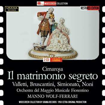 2CD/Doos Sesto Bruscantini: Il Matrimonio Segreto
