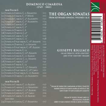 CD Domenico Cimarosa: The Organ Sonatas (From Keyboard Sonatas, Volumes I & II)