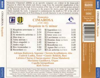 CD Capella Istropolitana: Requiem