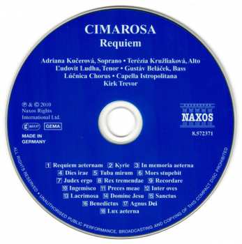 CD Capella Istropolitana: Requiem