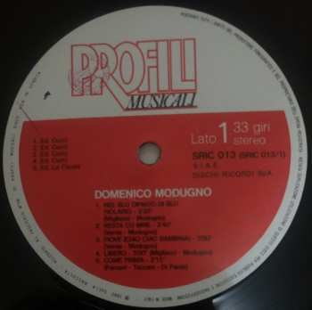 LP Domenico Modugno: Domenico Modugno