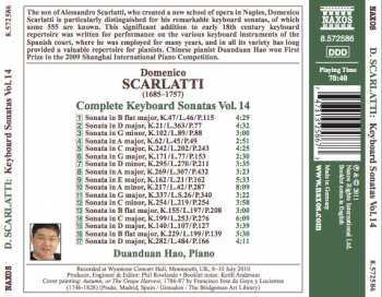 CD Domenico Scarlatti: Complete Keyboard Sonatas Vol. 14