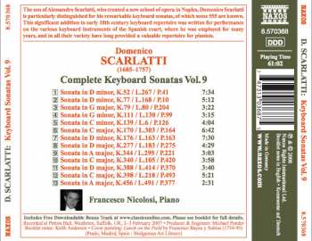 CD Domenico Scarlatti: Complete Keyboard Sonatas Vol. 9
