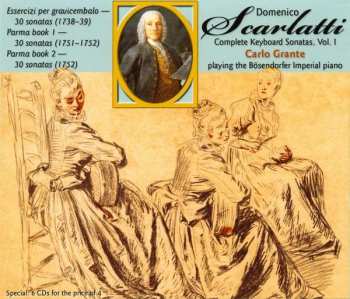 6CD Domenico Scarlatti: Scarlatti: Complete Keyboard Sonatas Volume 1
