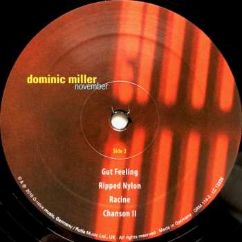 2LP Dominic Miller: November
