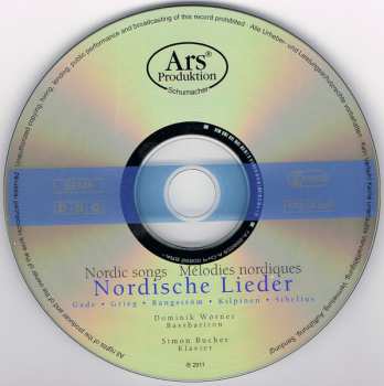 CD Dominik Wörner: Nordische Lieder (Nordic Songs · Mélodies Nordiques)