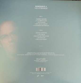 2LP Dominique A.: Vie Étrange