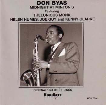 Album Don Byas: Midnight At Minton's