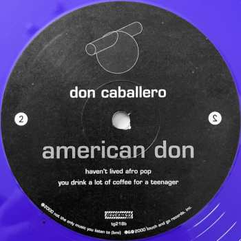 2LP Don Caballero: American Don CLR | LTD