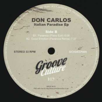 LP Don Carlos: Italian Paradise Ep