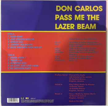 LP Don Carlos: Pass Me The Lazer Beam