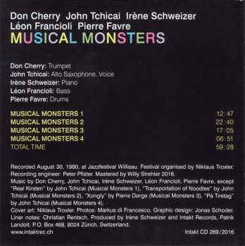CD Don Cherry: Musical Monsters