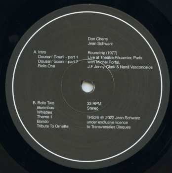 LP Don Cherry: Roundtrip (1977) (Live at Théâtre Récamier, Paris)