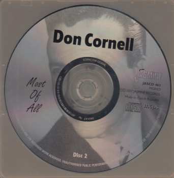 2CD Don Cornell: Most Of All