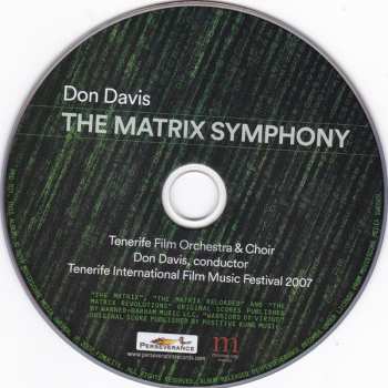 CD Don Davis: The Matrix Symphony