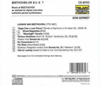 CD Don Dorsey: Beethoven Or Bust