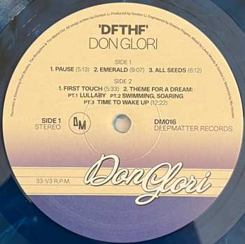 LP Don Glori: Don't Forget To Have Fun CLR | LTD