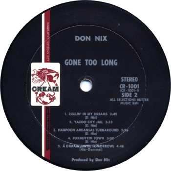 LP Don Nix: Gone Too Long