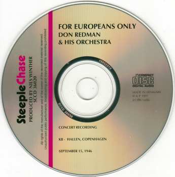 CD Don Redman And His Orchestra: For Europeans Only