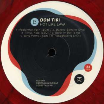 LP Don Tiki: Hot Like Lava CLR