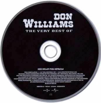 CD Don Williams: The Very Best Of Don Williams