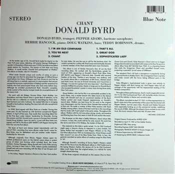 LP Donald Byrd: Chant