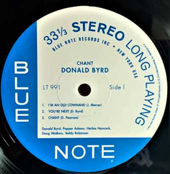 LP Donald Byrd: Chant