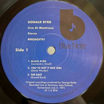 LP Donald Byrd: Cookin' With Blue Note At Montreux