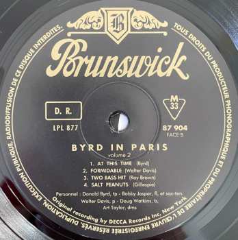 LP Donald Byrd Quintet: Parisian Thoroughfare (Byrd In Paris, Volume 2) LTD