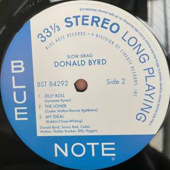 LP Donald Byrd: Slow Drag