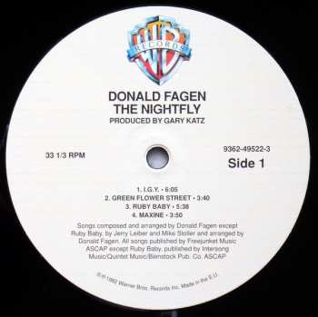 LP Donald Fagen: The Nightfly