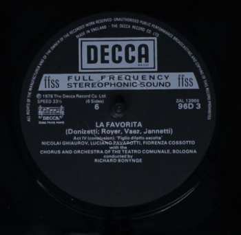 3LP/Doos Ileana Cotrubas: La Favorita