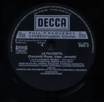 3LP/Doos Ileana Cotrubas: La Favorita