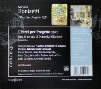 CD Gaetano Donizetti: I Pazzi Per Progetto