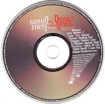 CD Donna Lewis: Now In A Minute