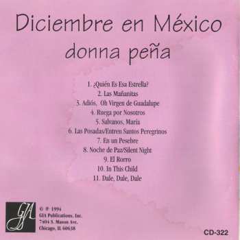 CD Donna Peña: Diciembre en Mexico
