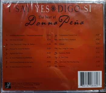 CD Donna Peña: I Say Yes - Digo Si The Very Best Of Donna Peña