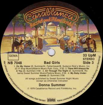 2LP Donna Summer: Bad Girls