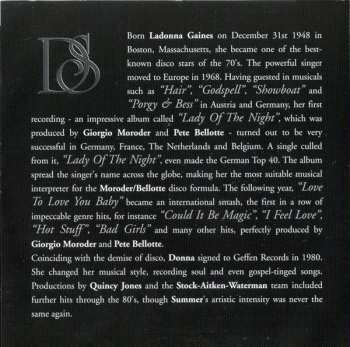 CD Donna Summer: Lady Of The Night
