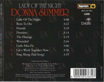 CD Donna Summer: Lady Of The Night