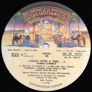 2LP Donna Summer: Once Upon A Time...