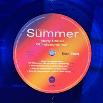 LP Donna Summer: Many States Of Independence  CLR