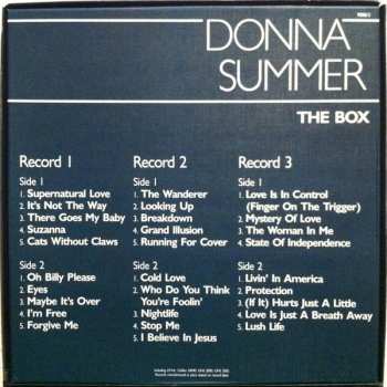 3LP/Doos Donna Summer: The Box