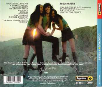 CD Donovan: 7-Tease